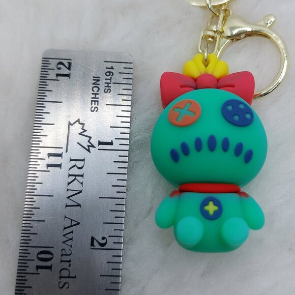 2/$25 Stitch and Scrump keychain wrist strap lanyard with 'Stitch' - Picture 4 of 6